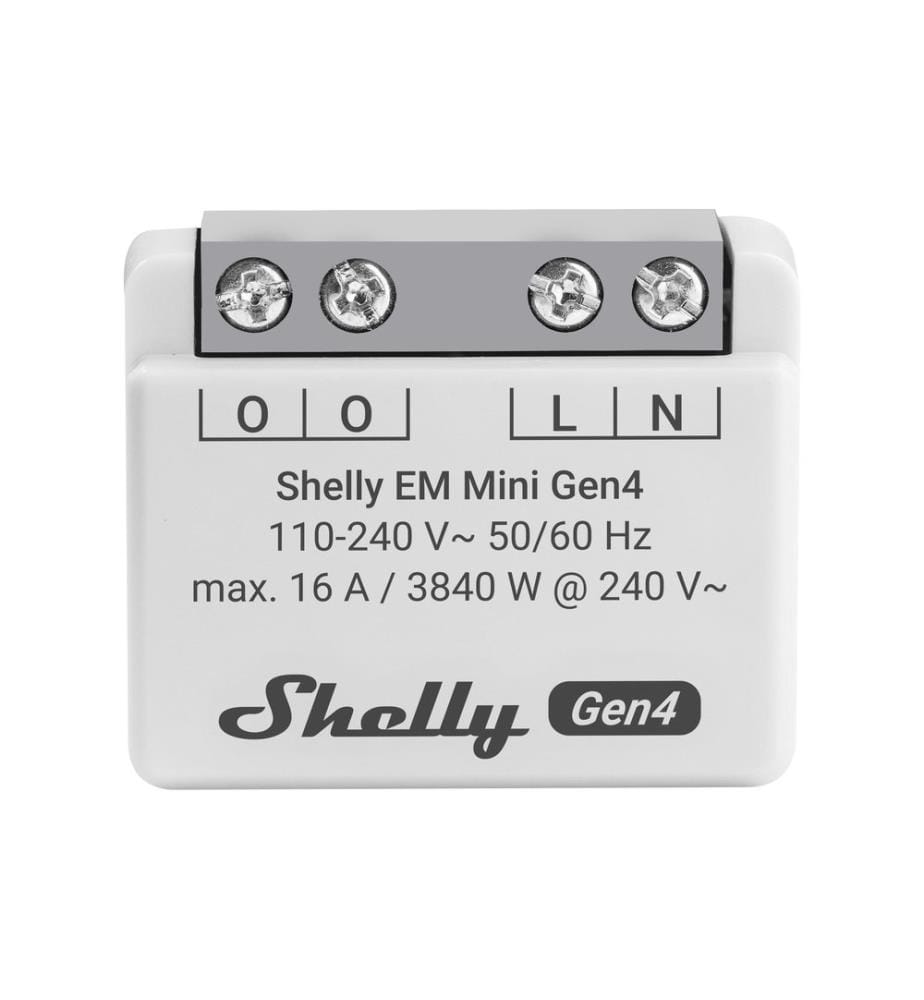 SHELLY - EM Mini Gen4 Energiemesser 16 A