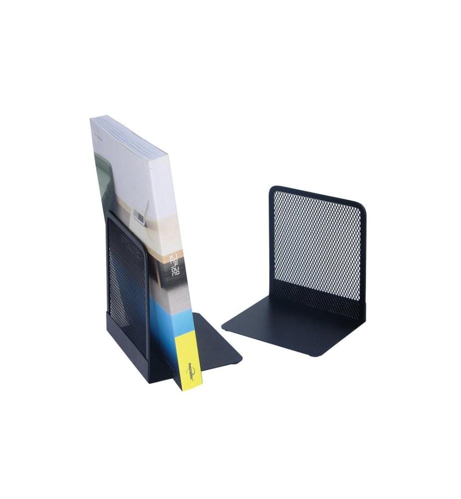 WEDO - Buchstützen-Set Office  Schwarz, 2 Stück