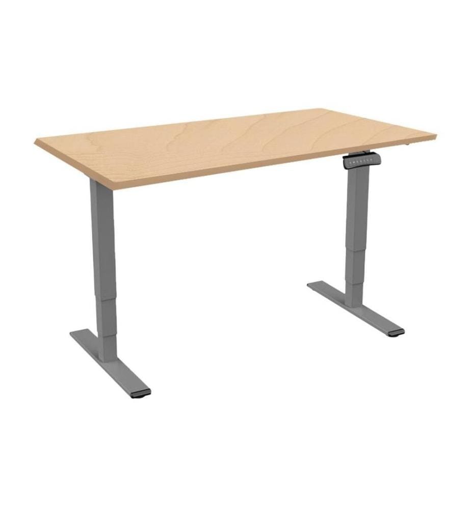 CONTINI - ET225E 1.6 x 0.8 m, Dunkelgrau/Ahorn