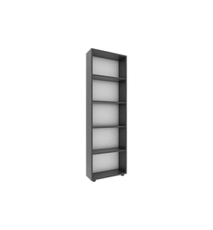 VCM - Regal Bulas 5-fach 169 x 56 cm, Anthrazit