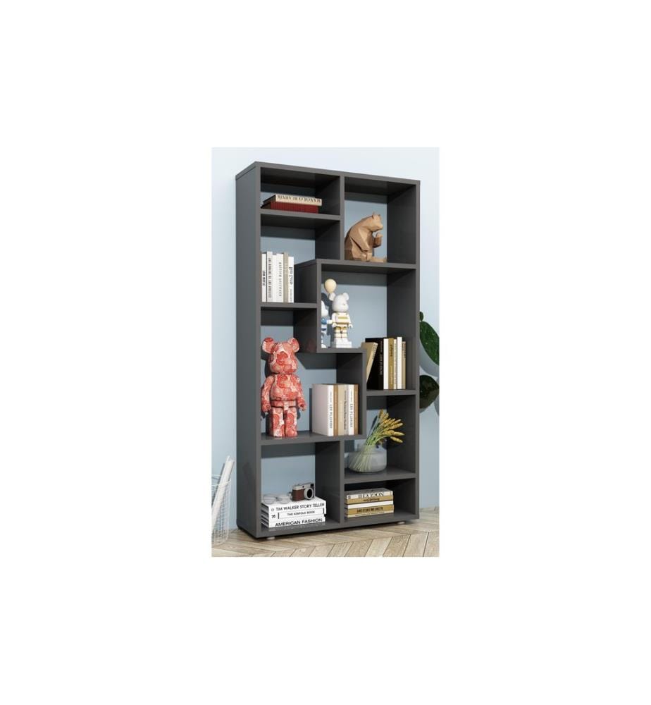 VCM - Regal Lanisa M 58 x 116 cm, Anthrazit