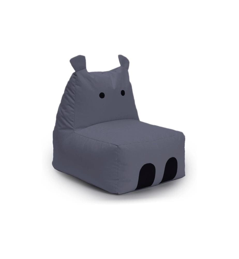 Lumaland - sac pour s'asseoir Hippo 200 L, Gris