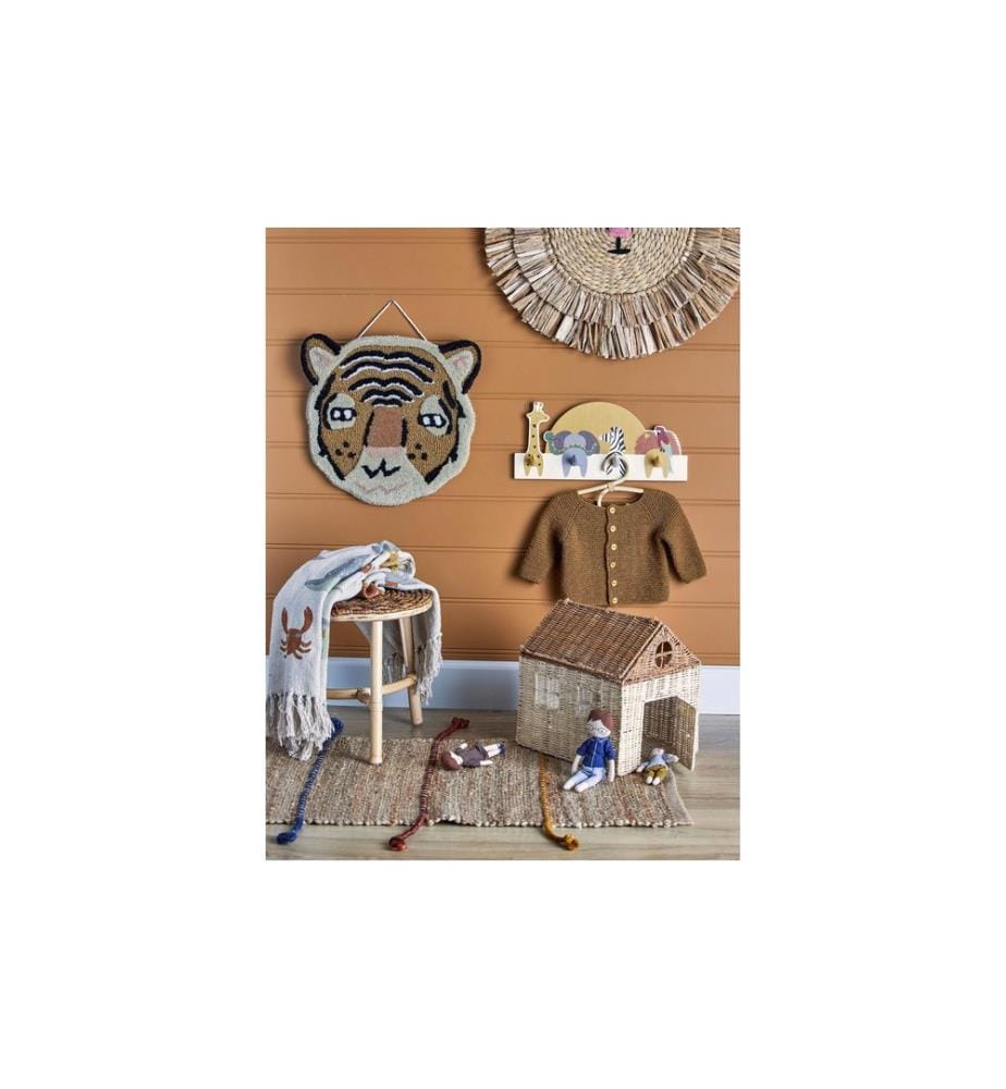 Bloomingville - Garderobe Mallen 40 x 20 x 6 cm, Braun
