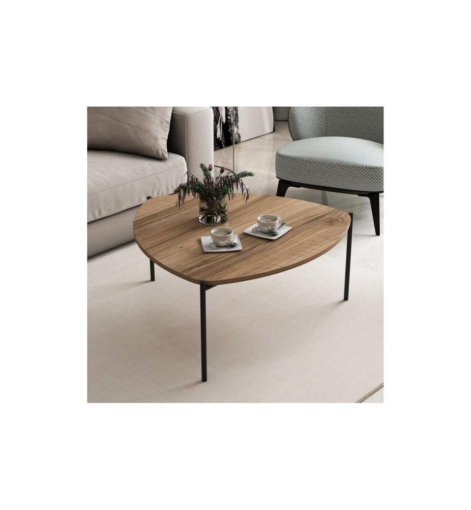 Woody Fashion - Couchtisch Lenny 90 x 40 cm, Braun