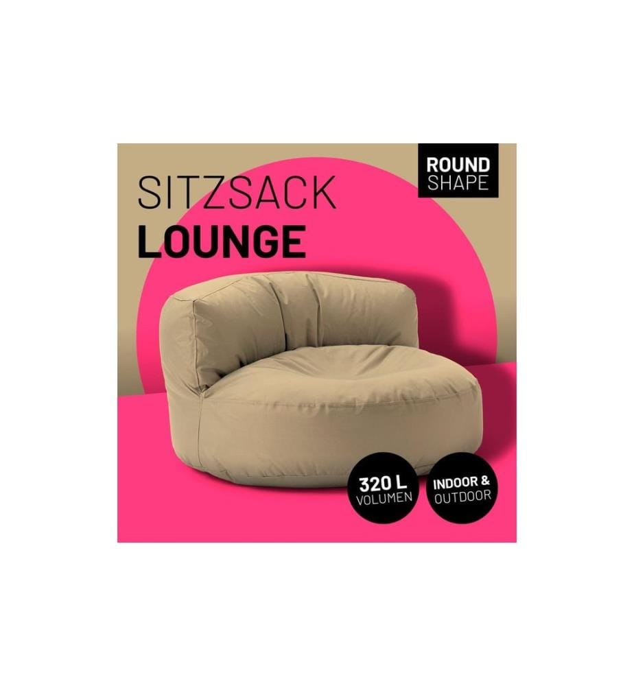 Lumaland - Sitzsack Lounge 30 L, Beige