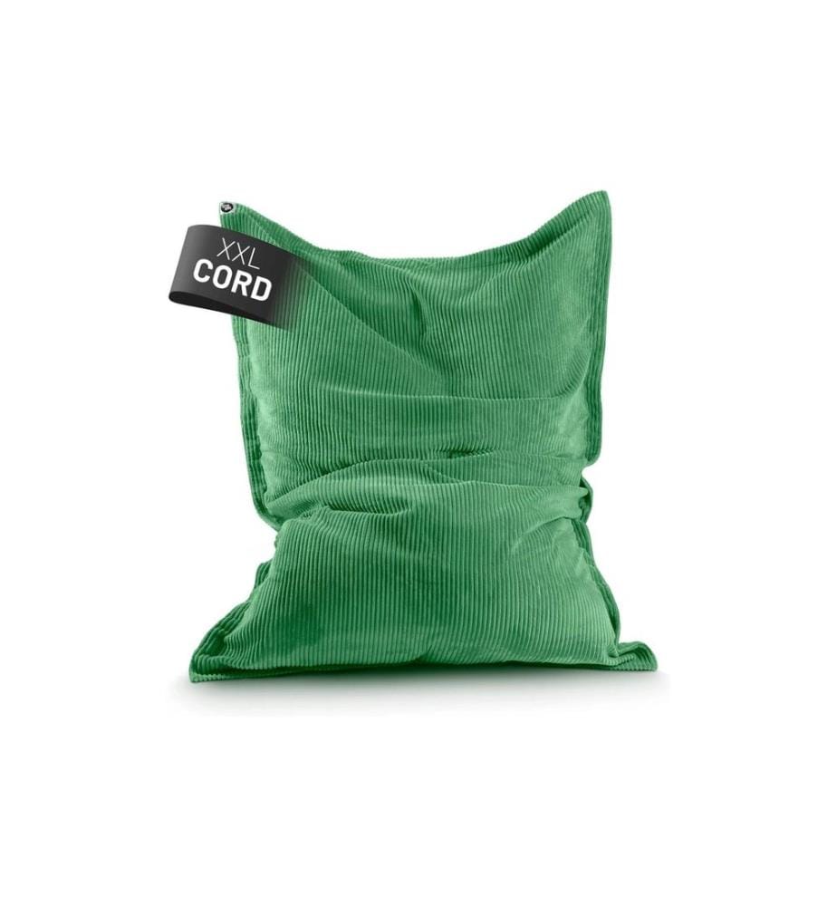 Lumaland - Sitzsack Cord Dunkelgrün, 380 l