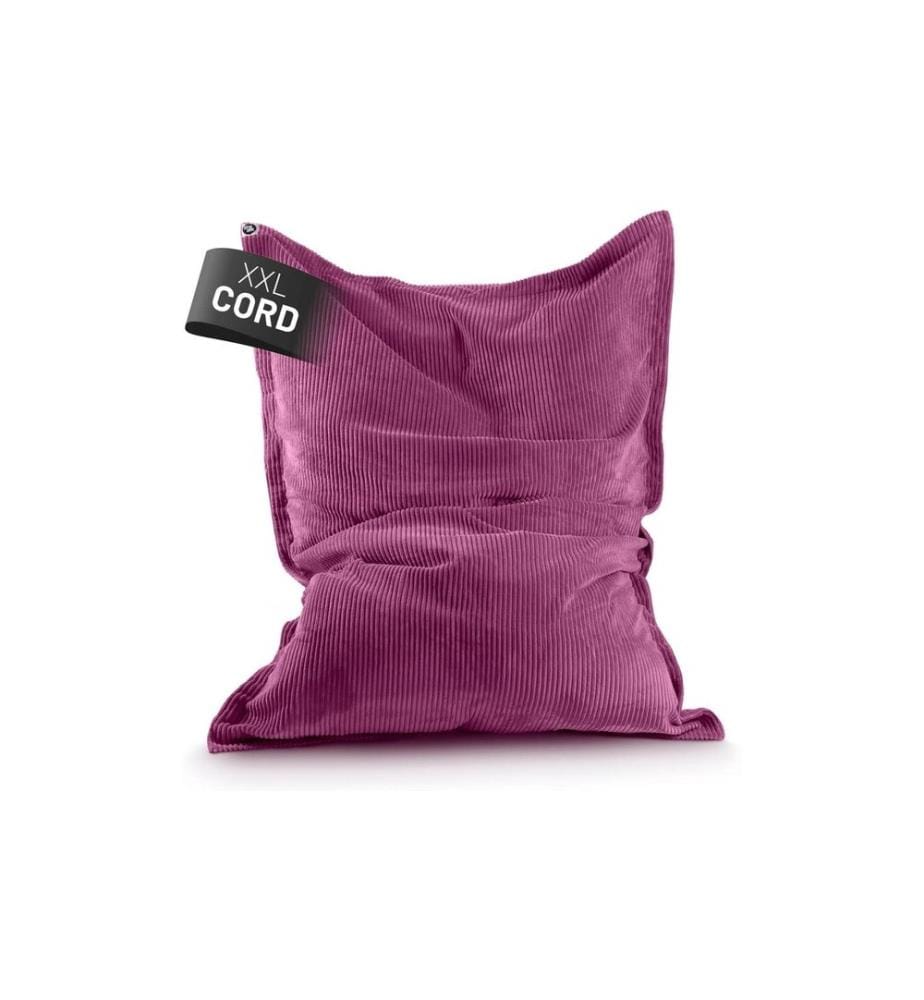 Lumaland - Sitzsack Cord Weinrot, 380 l