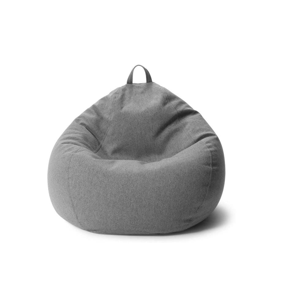 Urbanara - Sitzsack Basic-Comfort 315 l Polyester (PES), Grau