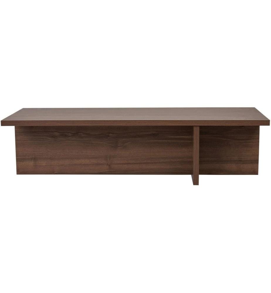 Woody Fashion - Couchtisch Harbor Walnut 120 x 30 cm, Braun
