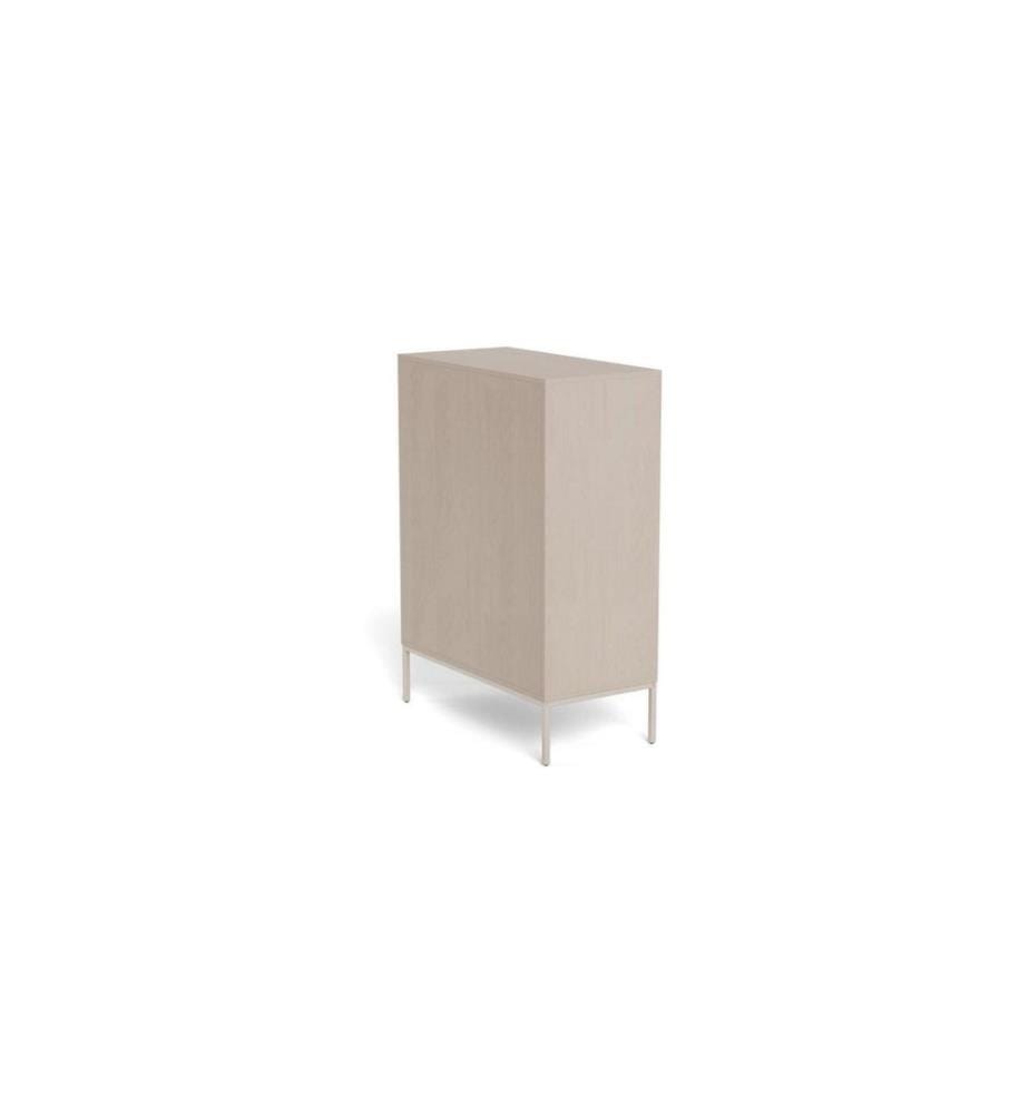 AC Design - Commode Palmdale 80 x 40 x 110 cm, gris