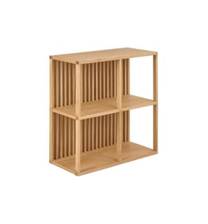 AC Design - Étagère murale Wellington Marron clair, 67 x 31 x 69 cm