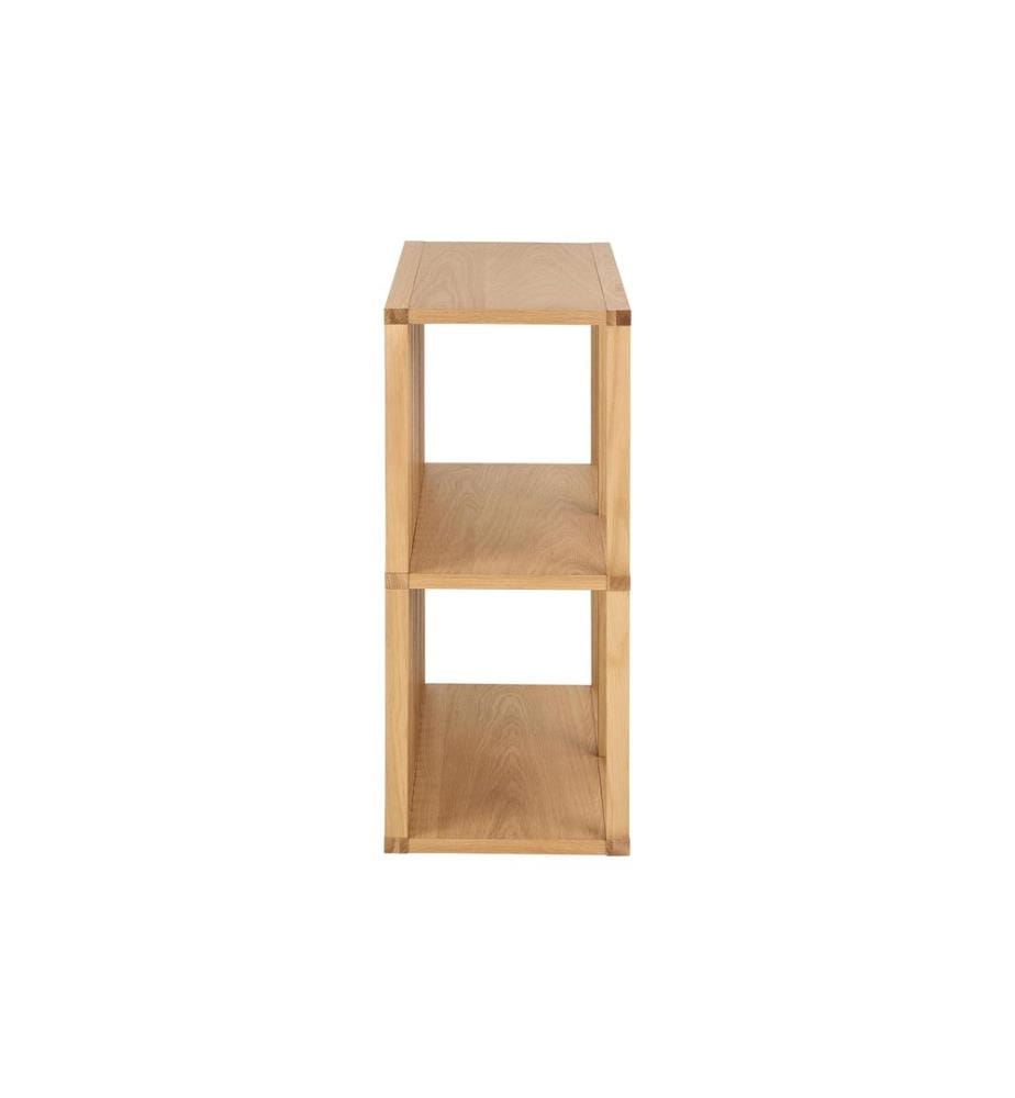 AC Design - Wandregal Wellington Hellbraun, 67 x 31 x 69 cm