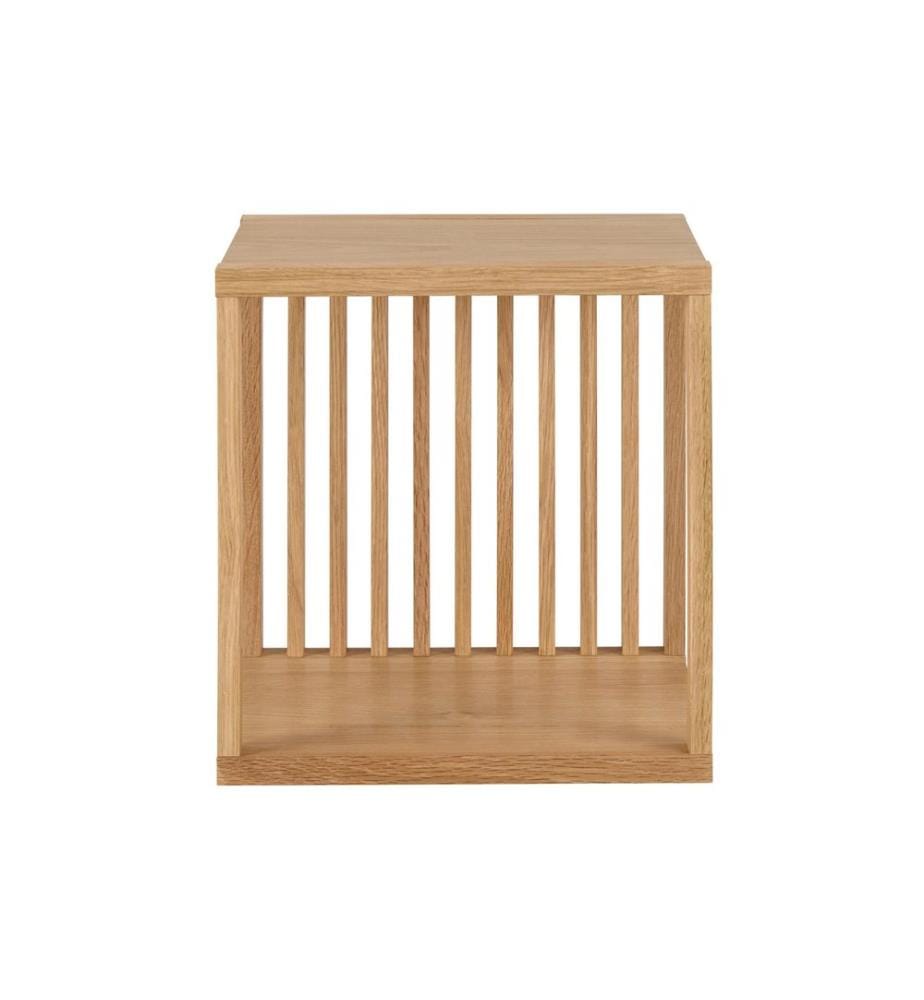AC Design - Wandregal Wellington Hellbraun, 34 x 31 x 35.5 cm