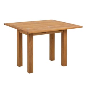 AC Design - Tisch Kenley Braun, 45/90 x 100 x 75 cm