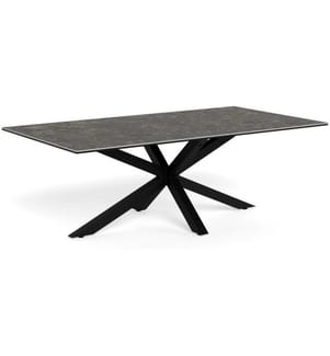 AC Design - Table basse Heaven Noir, 130 x 70 x 46 cm