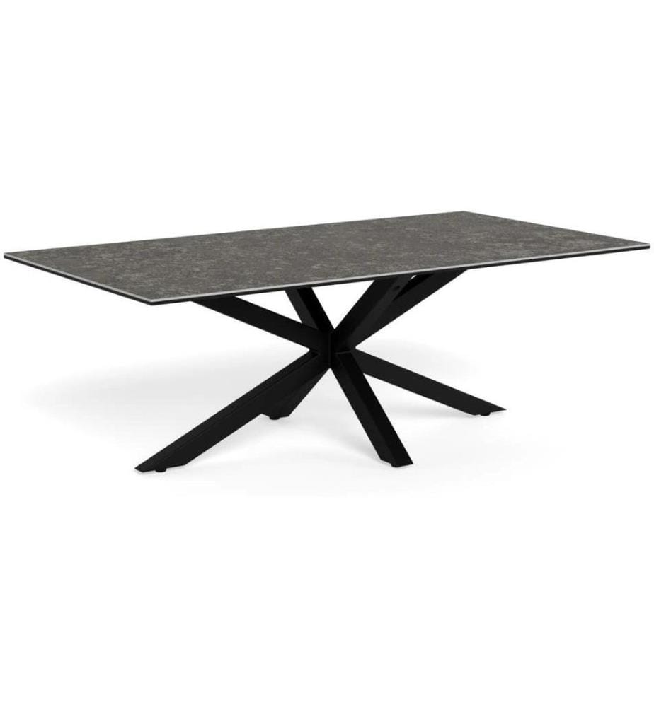 AC Design - Table basse Heaven Noir, 130 x 70 x 46 cm