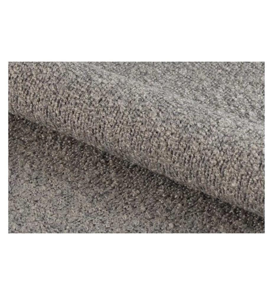 AC Design - Stuhl Grafton Hellgrau/Schwarz, 2 Stück