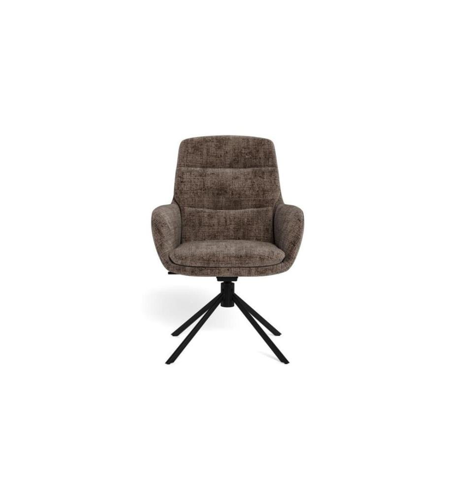 AC Design - Stuhl Edgar Braun/Schwarz, 2 Stück