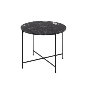 AC Design - Table basse Avila Noir, Ø 52 x 40 cm