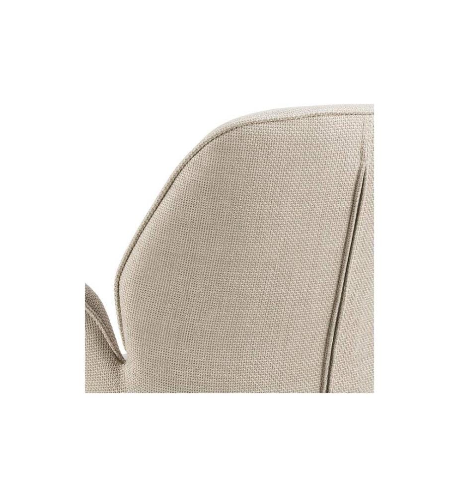 AC Design - Stuhl Aura Beige/Schwarz