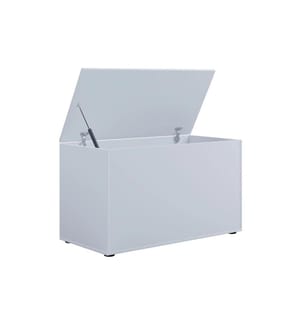VCM Sitztruhe Bendola 82 x 49 cm, Weiss