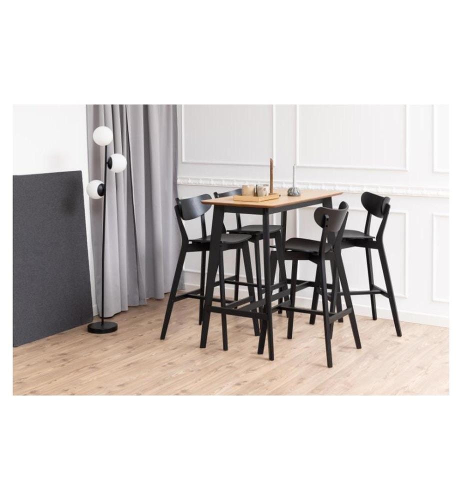 AC Design Bar Table Roxby Black/Brown
