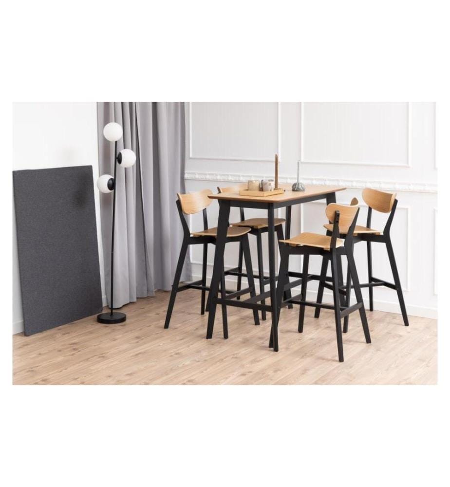 AC Design Bar Table Roxby Black/Brown
