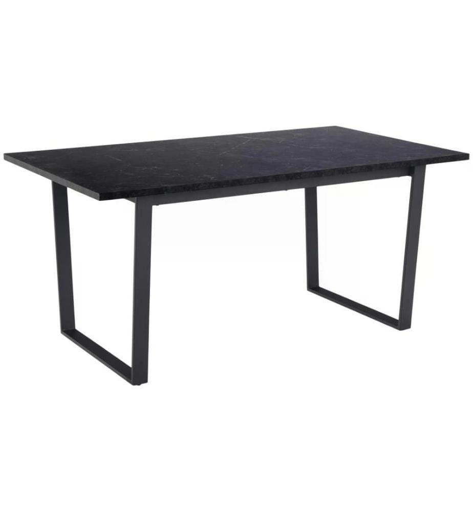 AC Design Tisch Amble 60 x 90 x 74 cm, Schwarz