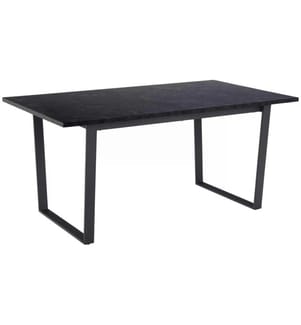 AC Design Tisch Amble 60 x 90 x 74 cm, Schwarz
