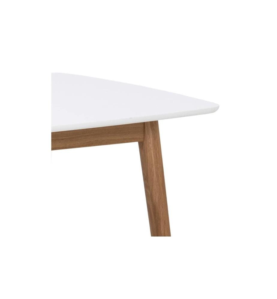 AC Design Tisch Nagano Braun/Weiss