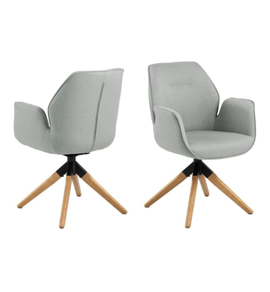 AC Design Stuhl Aura Hellgrau