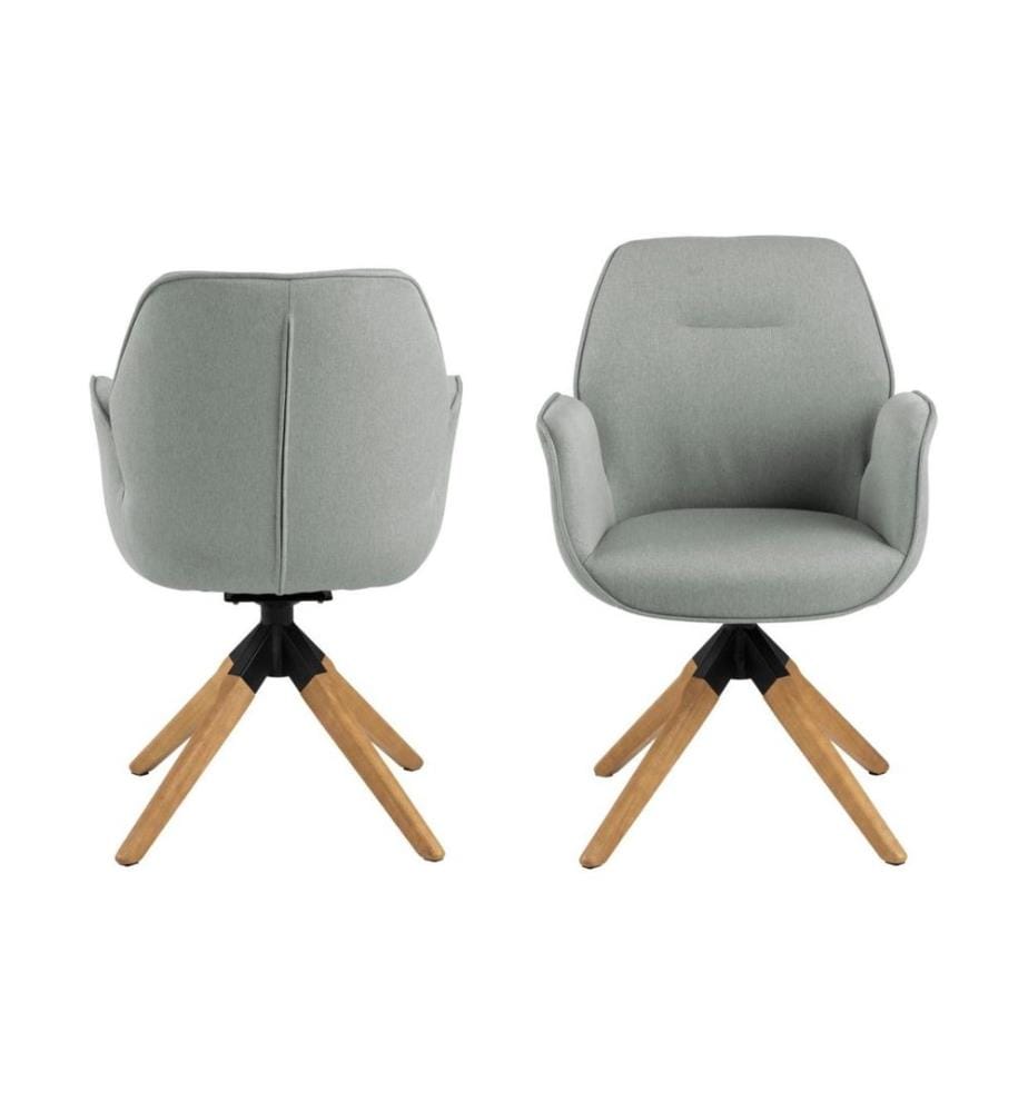 AC Design Stuhl Aura Hellgrau