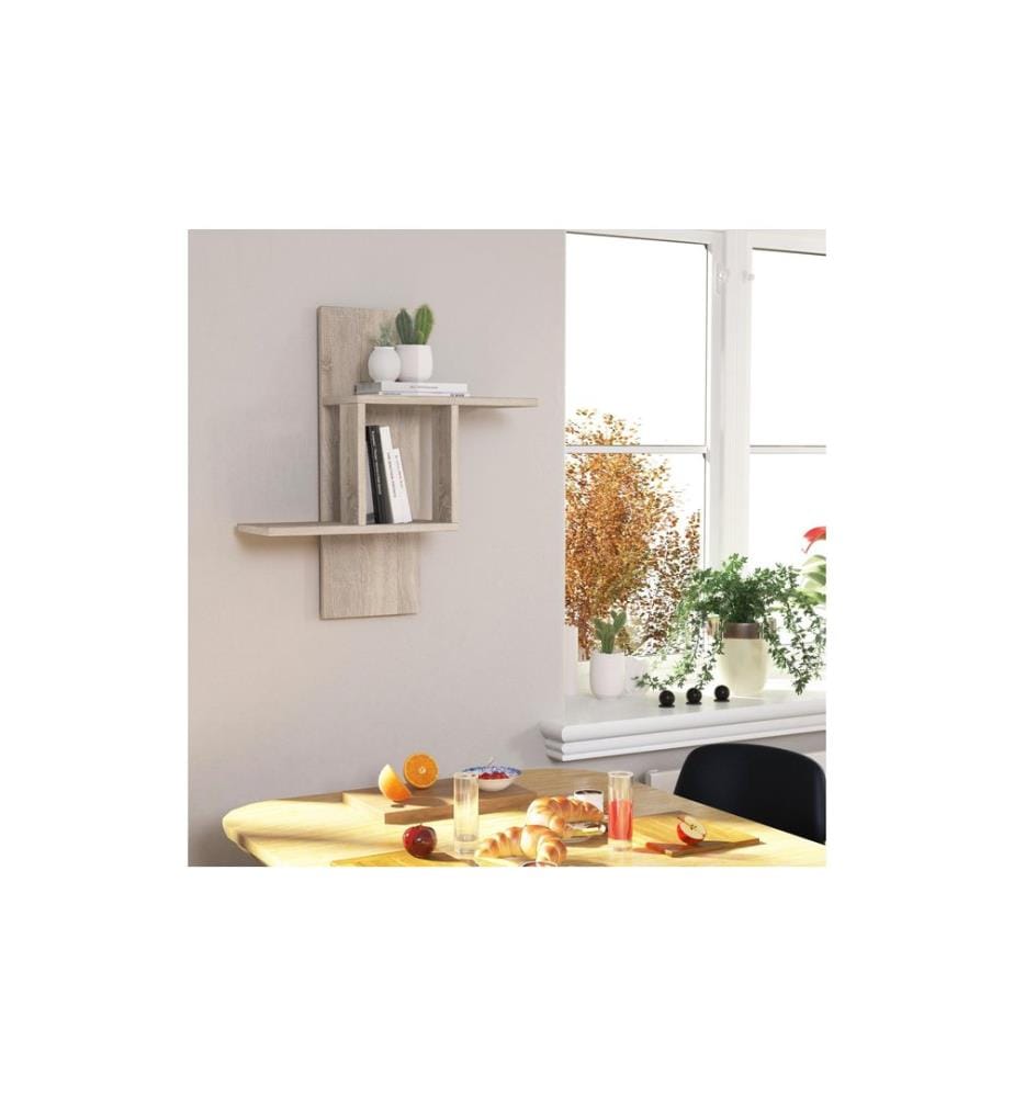 Woody Fashion Wandregal Mill – Sonoma Oak Nature