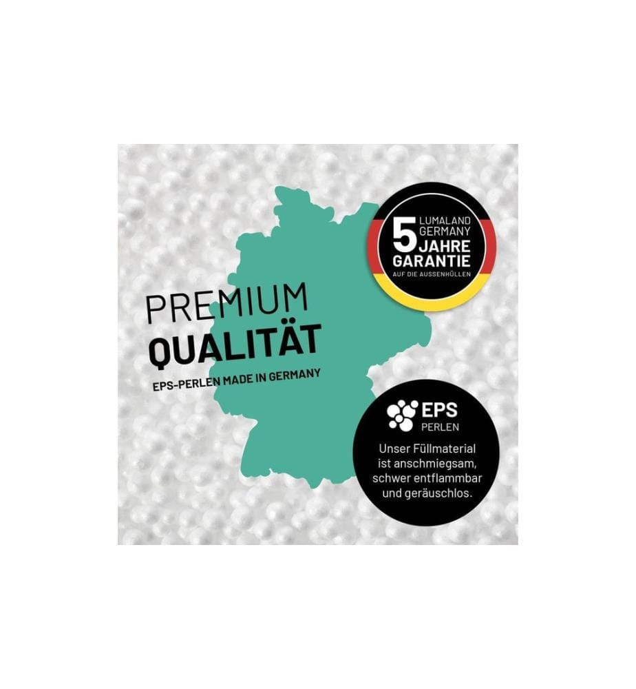 Lumaland Sitzsack Flexi Comfort 380 L, Nachtblau