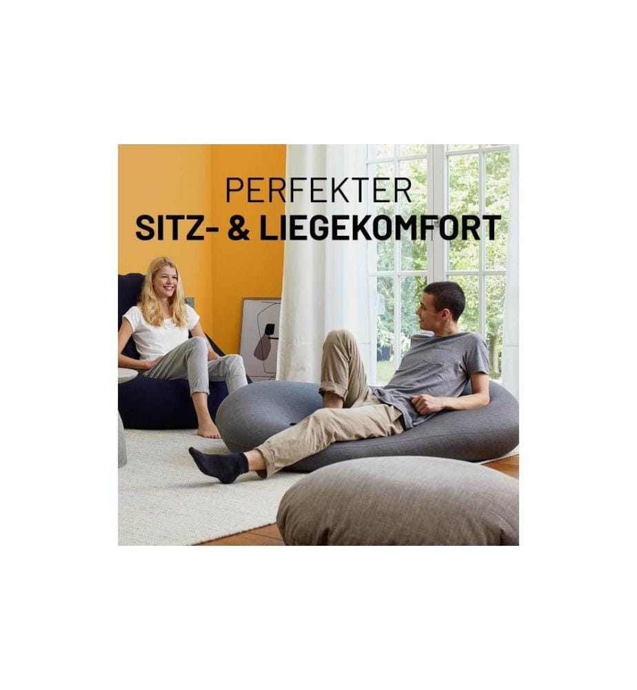 Lumaland Sitzsack Flexi Comfort 380 L, Nachtblau