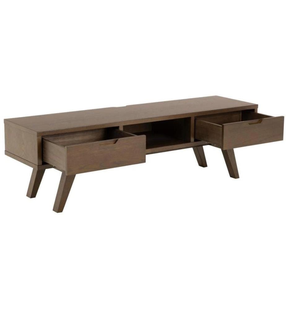 AC Design Meuble TV A-Line Chêne 150 cm Marron foncé