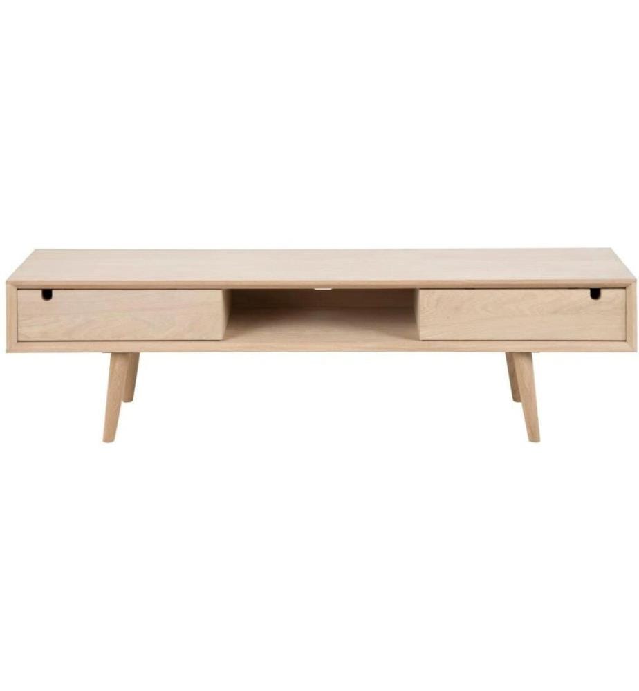 AC Design Meuble TV Century Brun, 160 x 38 x 43 cm