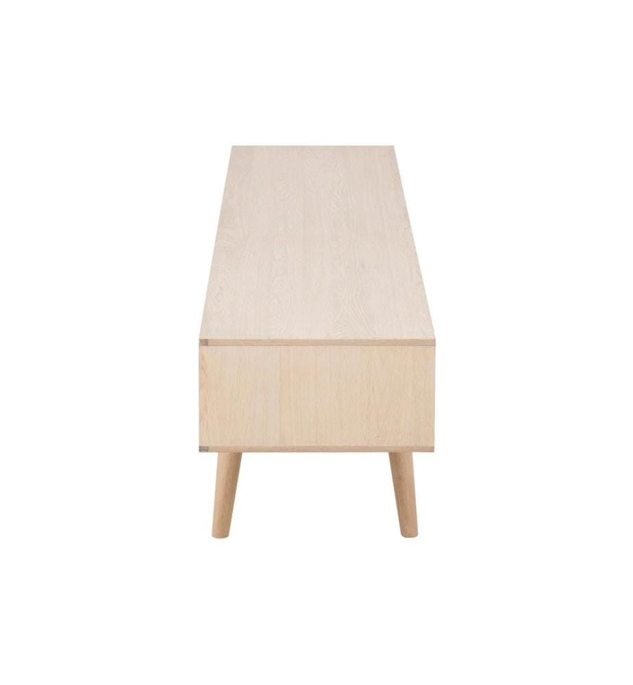 AC Design Meuble TV Century Brun, 160 x 38 x 43 cm