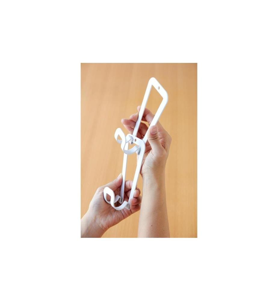 YAMAZAKI - Crochet mural Chain Blanc
