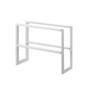 YAMAZAKI - Étagère à chaussures Line Métal, Blanc