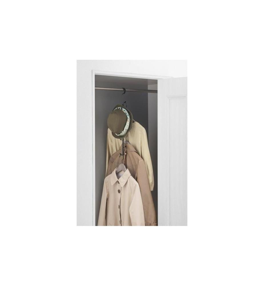 YAMAZAKI - Accroche-porte Smart Noir