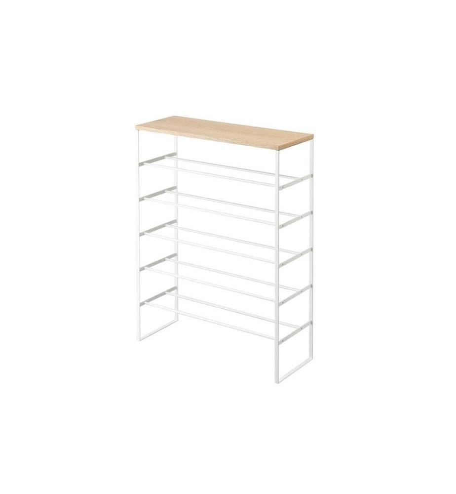 YAMAZAKI - Schuhregal Tower 6-stufig, Weiss