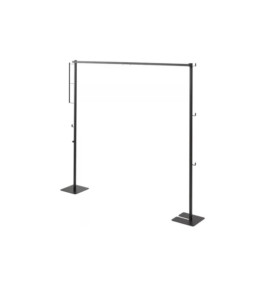 YAMAZAKI - Porte-manteau Tower 160 x 175 cm, Noir