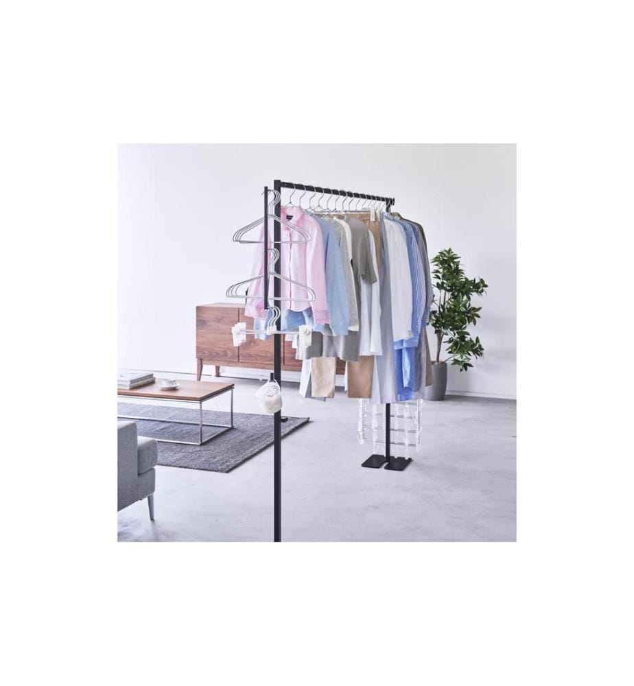 YAMAZAKI - Porte-manteau Tower 160 x 175 cm, Noir