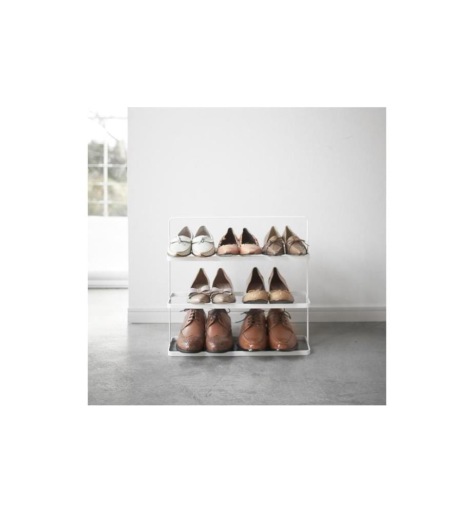 YAMAZAKI - Schuhregal Tower 50 x 45.5 cm, Weiss