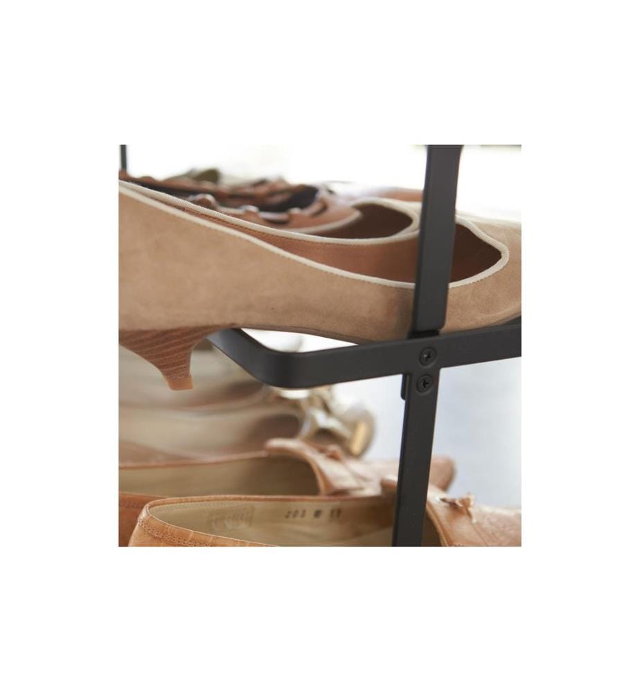 YAMAZAKI - Schuhregal Tower 50 x 45.5 cm, Schwarz