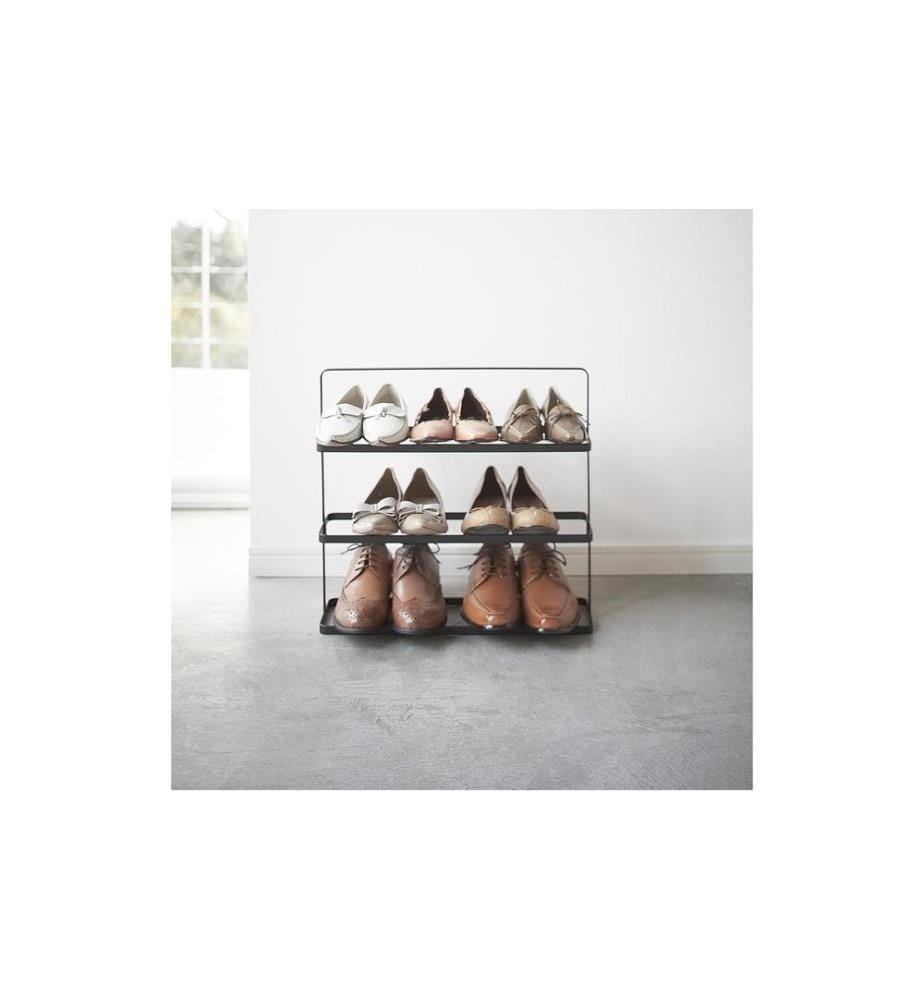 YAMAZAKI - Schuhregal Tower 50 x 45.5 cm, Schwarz