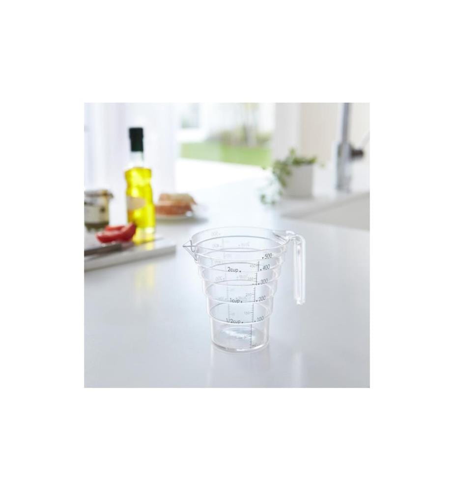YAMAZAKI - Messbecher 5 dl, Transparent