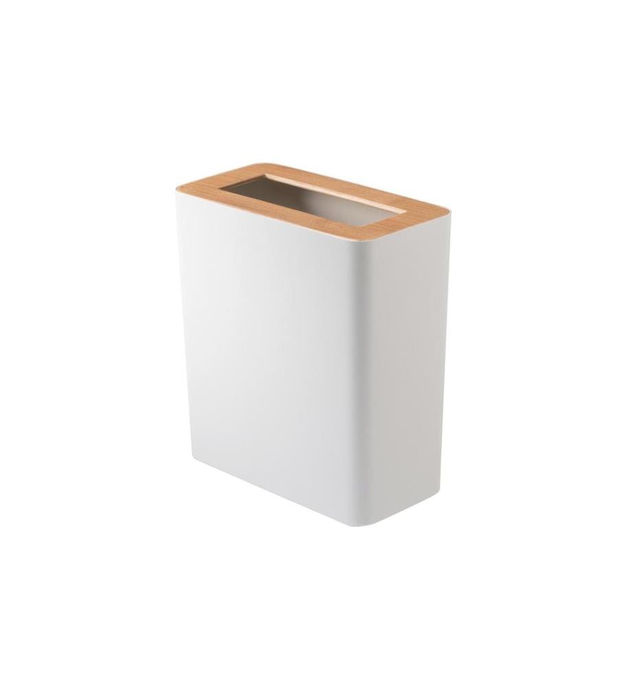 YAMAZAKI - Corbeille à papier RIN 10 l, Blanc