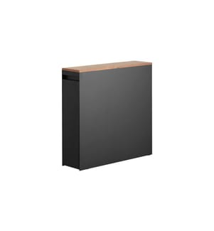 YAMAZAKI - Badezimmerregal Tower 56 x 55 cm, Schwarz